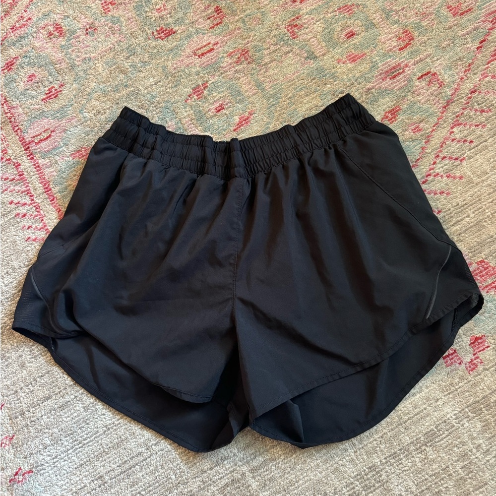 Women's Black Athletic Shorts